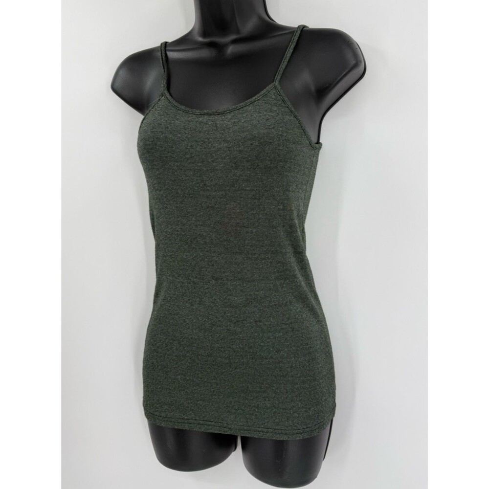 Michael Stars Spaghetti Strap Cami Tank | Army Green | One Size